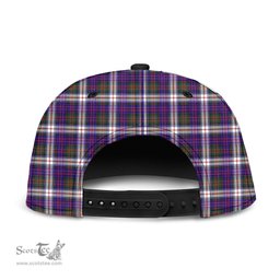 Scottish MacDonald Dress Modern Clan Tartan Snapback Hat - Crest Classic Scottish Plaid Tartan Plaid