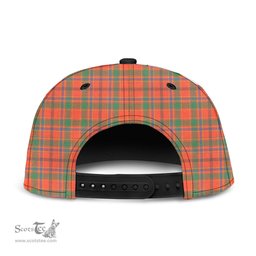 Scottish Munro Ancient Clan Tartan Snapback Hat - Crest Classic Scottish Plaid Tartan Plaid