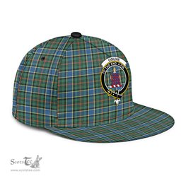 Scottish Ogilvie Hunting Ancient Clan Tartan Snapback Hat - Crest Classic Scottish Plaid Tartan Plaid
