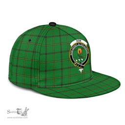 Scottish Don _Tribe of Mar Clan Tartan Snapback Hat - Crest Classic Scottish Plaid Tartan Plaid