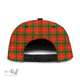 Scottish Turnbull Dress Clan Tartan Snapback Hat - Crest Classic Scottish Plaid Tartan Plaid