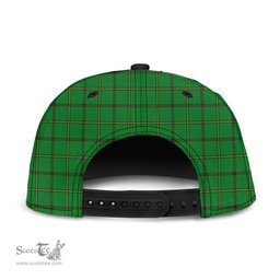 Scottish Don _Tribe of Mar Clan Tartan Snapback Hat - Crest Classic Scottish Plaid Tartan Plaid