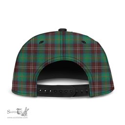 Scottish Chisholm Hunting Ancient Clan Tartan Snapback Hat - Crest Classic Scottish Plaid Tartan Plaid
