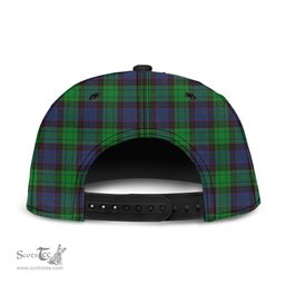 Scottish Stewart Old Modern Clan Tartan Snapback Hat - Crest Classic Scottish Plaid Tartan Plaid
