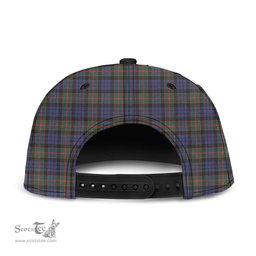 Scottish Fletcher of Dunans Clan Tartan Snapback Hat - Crest Classic Scottish Plaid Tartan Plaid