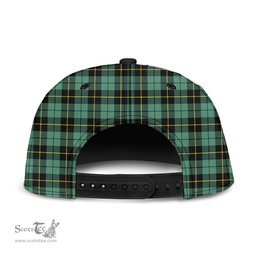 Scottish Wallace Hunting Ancient Clan Tartan Snapback Hat - Crest Classic Scottish Plaid Tartan Plaid
