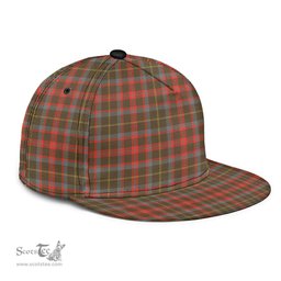 Scottish MacKintosh Hunting Weathered Clan Tartan Snapback Hat - Classic Scottish Plaid Tartan Plaid