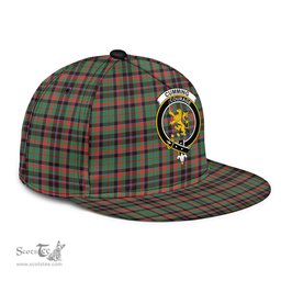 Scottish Cumming Hunting Ancient Clan Tartan Snapback Hat - Crest Classic Scottish Plaid Tartan Plaid