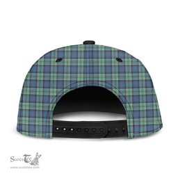 Scottish Leslie Hunting Ancient Clan Tartan Snapback Hat - Crest Classic Scottish Plaid Tartan Plaid