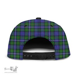 Scottish Robertson Hunting Modern Clan Tartan Snapback Hat - Crest Classic Scottish Plaid Tartan Plaid