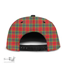 Scottish MacLean of Duart Modern Clan Tartan Snapback Hat - Classic Scottish Plaid Tartan Plaid