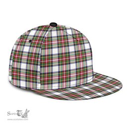 Scottish Stewart Dress Modern Clan Tartan Snapback Hat - Classic Scottish Plaid Tartan Plaid