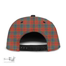 Scottish MacLean of Duart Ancient Clan Tartan Snapback Hat - Classic Scottish Plaid Tartan Plaid