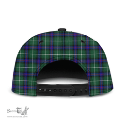 Scottish MacDonald of the Isles Hunting Modern Clan Tartan Snapback Hat - Crest Classic Scottish Plaid Tartan Plaid