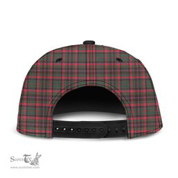 Scottish Cumming Hunting Modern Clan Tartan Snapback Hat - Crest Classic Scottish Plaid Tartan Plaid