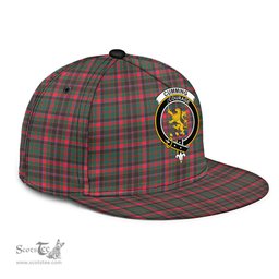 Scottish Cumming Hunting Modern Clan Tartan Snapback Hat - Crest Classic Scottish Plaid Tartan Plaid
