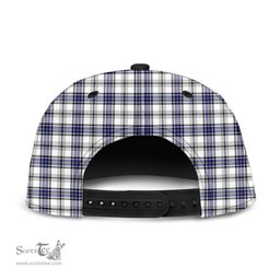Scottish Hannay Modern Clan Tartan Snapback Hat - Crest Classic Scottish Plaid Tartan Plaid