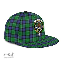 Scottish Graham of Menteith Modern Clan Tartan Snapback Hat - Crest Classic Scottish Plaid Tartan Plaid