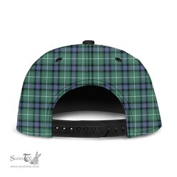 Scottish MacDonald of the Isles Hunting Ancient Clan Tartan Snapback Hat - Crest Classic Scottish Plaid Tartan Plaid
