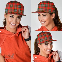 Scottish Drummond of Perth Clan Tartan Snapback Hat - Classic Scottish Plaid Tartan Plaid
