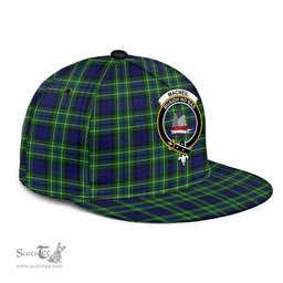 Scottish MacNeil of Colonsay Modern Clan Tartan Snapback Hat - Crest Classic Scottish Plaid Tartan Plaid