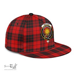 Scottish MacLeod of Raasay Clan Tartan Snapback Hat - Crest Classic Scottish Plaid Tartan Plaid