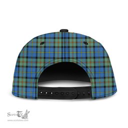 Scottish MacLeod of Harris Ancient Clan Tartan Snapback Hat - Crest Classic Scottish Plaid Tartan Plaid