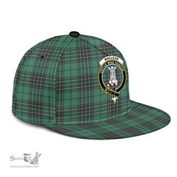 Scottish MacLean Hunting Ancient Clan Tartan Snapback Hat - Crest Classic Scottish Plaid Tartan Plaid