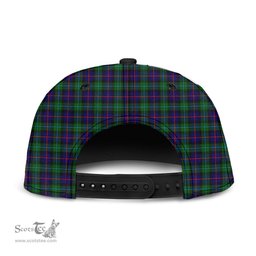 Scottish Campbell of Cawdor Modern Clan Tartan Snapback Hat - Crest Classic Scottish Plaid Tartan Plaid