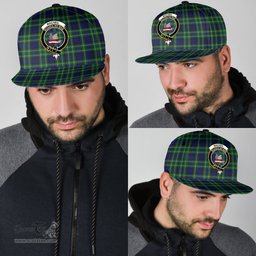 Scottish MacNeil of Colonsay Modern Clan Tartan Snapback Hat - Crest Classic Scottish Plaid Tartan Plaid