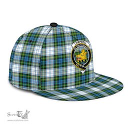 Scottish Campbell Dress Clan Tartan Snapback Hat - Crest Classic Scottish Plaid Tartan Plaid