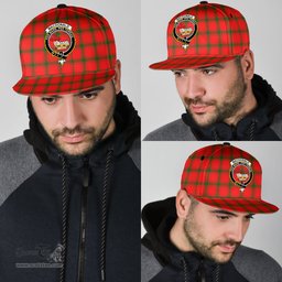 Scottish MacDonald of Sleat Clan Tartan Snapback Hat - Crest Classic Scottish Plaid Tartan Plaid
