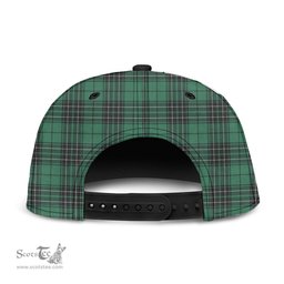 Scottish MacLean Hunting Ancient Clan Tartan Snapback Hat - Crest Classic Scottish Plaid Tartan Plaid