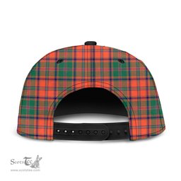 Scottish Stewart of Appin Ancient Clan Tartan Snapback Hat - Crest Classic Scottish Plaid Tartan Plaid