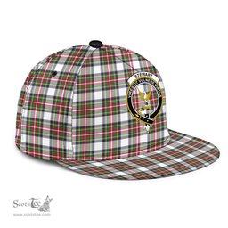 Scottish Stewart Dress Modern Clan Tartan Snapback Hat - Crest Classic Scottish Plaid Tartan Plaid