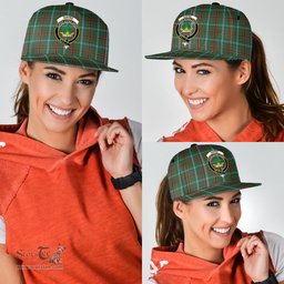 Scottish Gayre Clan Tartan Snapback Hat - Crest Classic Scottish Plaid Tartan Plaid