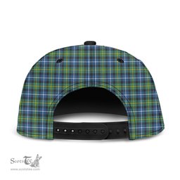 Scottish MacNeill of Barra Ancient Clan Tartan Snapback Hat - Classic Scottish Plaid Tartan Plaid