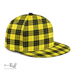 Scottish MacLeod of Lewis Modern Clan Tartan Snapback Hat - Classic Scottish Plaid Tartan Plaid