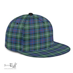 Scottish Davidson of Tulloch Clan Tartan Snapback Hat - Classic Scottish Plaid Tartan Plaid