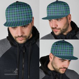 Scottish Campbell of Cawdor Ancient Clan Tartan Snapback Hat - Classic Scottish Plaid Tartan Plaid
