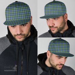 Scottish MacNeill of Barra Ancient Clan Tartan Snapback Hat - Classic Scottish Plaid Tartan Plaid