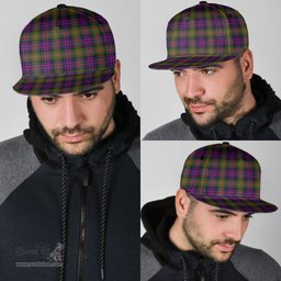 Scottish MacDonnell of Glengarry Modern Clan Tartan Snapback Hat - Classic Scottish Plaid Tartan Plaid