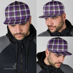 Scottish MacDonald Dress Modern Clan Tartan Snapback Hat - Classic Scottish Plaid Tartan Plaid