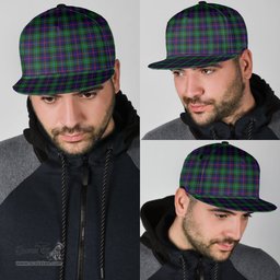 Scottish Campbell of Cawdor Modern Clan Tartan Snapback Hat - Classic Scottish Plaid Tartan Plaid