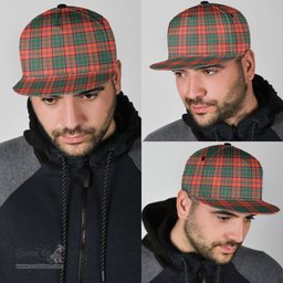 Scottish Stewart of Appin Ancient Clan Tartan Snapback Hat - Classic Scottish Plaid Tartan Plaid