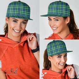 Scottish Graham of Montrose Ancient Clan Tartan Snapback Hat - Classic Scottish Plaid Tartan Plaid
