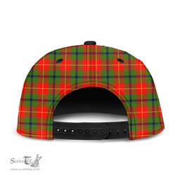 Scottish Turnbull Dress Clan Tartan Snapback Hat - Classic Scottish Plaid Tartan Plaid