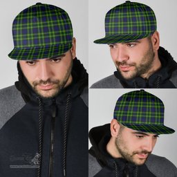 Scottish Campbell of Breadalbane Modern Clan Tartan Snapback Hat - Classic Scottish Plaid Tartan Plaid