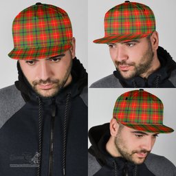 Scottish Turnbull Dress Clan Tartan Snapback Hat - Classic Scottish Plaid Tartan Plaid