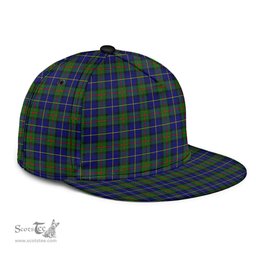 Scottish MacLeod of Harris Modern Clan Tartan Snapback Hat - Classic Scottish Plaid Tartan Plaid